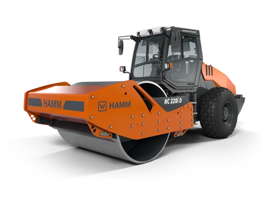 Дорожный каток HAMM HC 228i D грунтовой